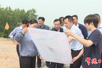 市領(lǐng)導赴安鄉(xiāng)縣督導檢查防汛備汛及河湖長制工作