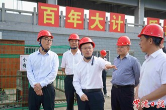 市領(lǐng)導(dǎo)督導(dǎo)調(diào)度市城區(qū)防汛防澇工作