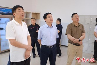 永州市人大常委會(huì)調(diào)研組來常調(diào)研