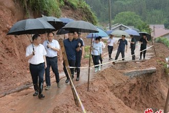 周振宇赴桃源縣督導防汛察看災情強調(diào)：打好防汛抗災硬仗 確保人民群眾生命財產(chǎn)安全
