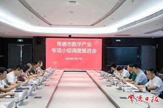 常德市數(shù)字產(chǎn)業(yè)專(zhuān)項(xiàng)小組調(diào)度推進(jìn)會(huì)召開(kāi)