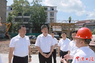 常德市黨政代表團到沅陵縣調(diào)研鄉(xiāng)村振興對口幫扶工作
