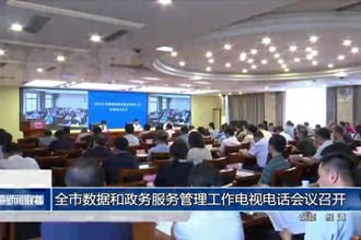 常德市數(shù)據(jù)和政務(wù)服務(wù)管理工作電視電話會議召開