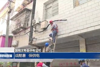 國(guó)網(wǎng)漢壽縣供電公司：戰(zhàn)酷暑 保供電