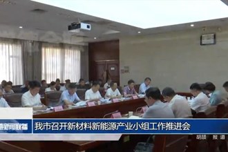 常德市召開新材料新能源產(chǎn)業(yè)小組工作推進(jìn)會