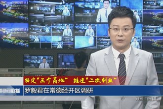 羅毅君在常德經(jīng)開區(qū)調(diào)研