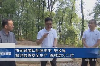 市領(lǐng)導(dǎo)帶隊赴津市市、安鄉(xiāng)縣督導(dǎo)檢查安全生產(chǎn)、森林防火工作