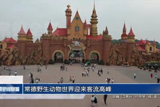 常德野生動(dòng)物世界迎來客流高峰