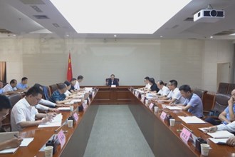 周振宇主持召開大氣污染防治工作約談會
