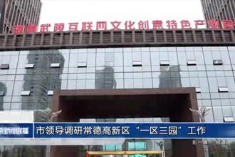 市領(lǐng)導(dǎo)調(diào)研常德高新區(qū)“一區(qū)三園”工作