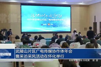 武陵山片區(qū)廣電傳媒協(xié)作體年會暨采訪采風活動在懷化舉行