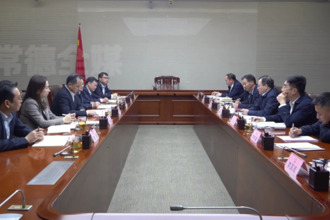 周振宇會見省農(nóng)信聯(lián)社黃向陽一行