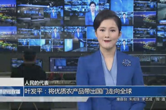 人民的代表 葉發(fā)平：將優(yōu)質(zhì)農(nóng)產(chǎn)品帶出國門走向全球
