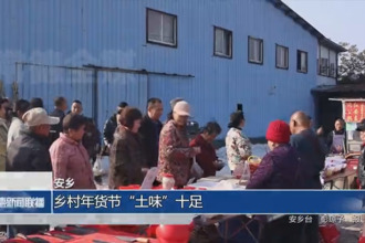 安鄉(xiāng)：鄉(xiāng)村年貨節(jié)“土味”十足