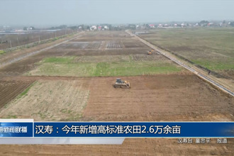 漢壽：今年新增高標(biāo)準(zhǔn)農(nóng)田2.6萬(wàn)余畝