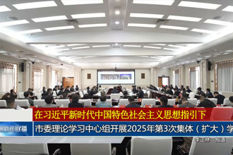 常德市委理論學(xué)習(xí)中心組開展2025年第3次集體（擴(kuò)大）學(xué)習(xí)