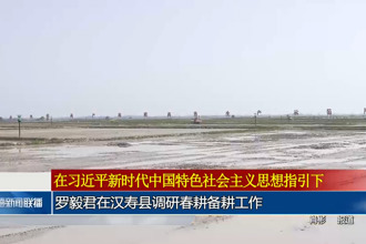 羅毅君在漢壽縣調(diào)研春耕備耕工作