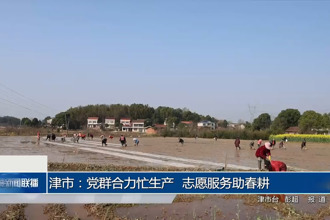 津市：黨群合力忙生產(chǎn) 志愿服務(wù)助春耕