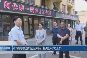 市領(lǐng)導(dǎo)到鼎城區(qū)調(diào)研基層人大工作