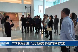 常德市文聯(lián)組織赴長(zhǎng)沙開(kāi)展美術(shù)創(chuàng)作參觀交流