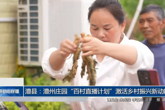 澧縣：澧州莊園“百村直播計(jì)劃”激活鄉(xiāng)村振興新動(dòng)能