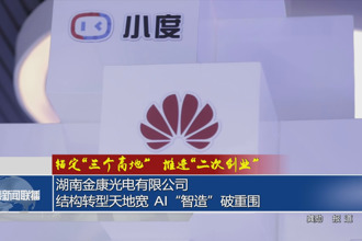 湖南金康光電有限公司：結(jié)構(gòu)轉(zhuǎn)型天地寬 AI“智造”破重圍
