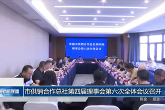 常德市供銷合作總社第四屆理事會第六次全體會議召開
